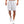 Witte katoenen herenshorts, casual en comfortabel, ideaal voor zomer, strand, fitness en basketbal. Losse pasvorm met trekkoord.