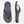 Grijze leren teenslippers met gesp, comfortabele zool en stijlvol design. Perfect voor zomerse dagen. Unisex sandalen, casual en trendy.