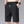 Zwarte sportshorts voor heren met elastische tailleband en trekkoord, geschikt voor fitness en casual wear. Comfortabele pasvorm, trendy design.