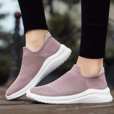 Roze ademende sportschoenen voor heren, zomer 2023, casual en lichtgewicht, ideaal voor buitenactiviteiten en hardlopen.
