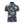 Donkerblauw poloshirt met tropische bloemenprint, korte mouwen en kraag. Perfect voor casual zomeroutfits. Herenmode, stijlvolle polo.