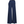 Donkerblauwe wijde broek voor dames, hoge taille, comfortabele pasvorm, modieuze palazzostijl, perfect voor casual en formele gelegenheden.