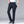 Donkerblauwe herenbroek, slank fit, gedragen door model. Ideaal voor zakelijke en casual outfits. Comfortabele pasvorm, stijlvolle uitstraling.
