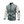 Grijze en witte heren bomberjack met ritssluiting, geribbelde boorden en zak op de mouw. Stijlvol en trendy herenkleding.