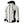 Grijze en zwarte hoodie met ritssluiting en capuchon, unisex design, comfortabele pasvorm, trendy streetwear, ideaal voor casual outfits.