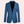 Blauwe casual herenblazer met notch-revers, één knoopsluiting en borstzak. Perfect voor stijlvolle, moderne herenkleding.
