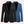 Twee stijlvolle herenblazers, zwart en blauw, met klassieke revers en borstzak, ideaal voor casual en formele gelegenheden.