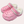 Roze pluche gevoerde klompen met ventilatiegaten en verstelbare band, ideaal voor comfort en stijl. Perfecte keuze voor casual en thuisgebruik.