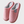 Roze pantoffels met grijze voering, comfortabel en warm, ideaal voor thuisgebruik. Perfecte keuze voor dames, zachte stof, antislip zool.