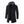 Zwarte heren winterjas met capuchon, ritssluiting en fleece voering. Stijlvolle en warme jas voor koude seizoenen. Perfect voor casual en outdoor gebruik.