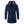 Blauwe heren hoodie met rits, capuchon en trekkoorden. Comfortabele, casual stijl, ideaal voor dagelijks gebruik. Perfect voor herfst en winter.