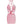 Roze glitter festivaloutfit met haltertop en minirok, perfect voor zomerse evenementen. Trendy en opvallende festivalmode voor dames.