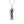 Zilveren ketting met zwart gepolijste hanger van omarmende figuren, modern design, minimalistische sieraden, unisex accessoire.