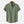 Groene linnen herenoverhemd met korte mouwen en opstaande kraag, casual stijl, ideaal voor zomermode. Comfortabel en ademend materiaal.