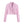 Roze cropped blazer met pied-de-poule patroon, dubbele knopen, lange mouwen. Modieuze damesjas, ideaal voor lente en herfst.
