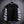 Zwarte en grijze varsity jas op metalen raster achtergrond, unisex mode, casual streetwear, trendy herenjassen, winterkleding.