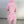 Roze dames trainingspak met capuchon, achterkant. Comfortabel fleece materiaal, perfect voor casual en sportieve outfits. Trendy en stijlvol design.