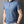 Blauwe herenpolo met ritssluiting, korte mouwen en opstaande kraag. Ideaal voor casual en zakelijke outfits. Comfortabele en stijlvolle pasvorm.