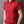 Rode polo met korte mouwen en ritssluiting, gedragen door een man. Stijlvolle casual herenkleding, ideaal voor zomermode en vrijetijdskleding.