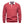Rode herentrui met witte kraag, lange mouwen en knoopsluiting. Stijlvolle casual kleding, perfect voor herfst- en wintermode.
