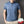 Blauw heren T-shirt met halve rits, gemaakt van mulberry zijde. Comfortabel en stijlvol, ideaal voor casual en formele gelegenheden.