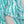 Groen-wit gestreepte bikini met triangel top en bijpassende slip, strandmode, zomerkleding, trendy zwemkleding voor dames.