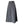 Grijze geplooide maxi-rok met zwarte riem, elegante damesmode, veelzijdige lange rok voor casual en formele gelegenheden.