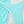 Turquoise ribgebreide bikini met hoge taille en V-vormige snit op marmeren achtergrond, trendy badmode voor dames, zomer 2023.