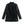 Zwarte damesblazer met dubbele knoopsluiting, lange mouwen en klassieke revers. Perfect voor zakelijke en casual outfits.