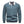 Blauwe herenpolo met lange mouwen en witte kraag, ideaal voor casual en zakelijke outfits. Comfortabele pasvorm, modieuze herenkleding.