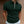 Donkergroen poloshirt met ritssluiting, gedragen door een man. Stijlvolle herenkleding, casual en modern design, ideaal voor modebewuste mannen.