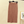 Beige geribbelde midi-rok, hangend aan een hanger, modieuze dameskleding, geschikt voor herfst- en winterseizoen, stijlvolle en comfortabele outfit.