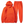 Oranje hoodie en joggingbroek set, uniseks sportkleding, comfortabele katoenen stof, casual mode, perfect voor herfst en winter.