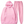 Roze hoodie en joggingbroek set voor dames, comfortabele loungewear, casual sportkleding, zachte katoenen stof, trendy mode, perfecte pasvorm.