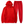 Rode hoodie en joggingbroek set, uniseks sportkleding, comfortabele katoenen stof, casual mode, trendy streetwear outfit, winterkleding.
