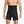 Man in zwarte hoge taille compressie boxershort, naadloos ontwerp, bevordert lichaamshouding en comfort. Ideaal voor sport en dagelijks gebruik.