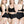 Drie vrouwen in zwarte shapewear set, voor- en achterkant zichtbaar. Comfortabele, naadloze lingerie voor plus-size dames.
