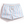 Gestreepte zwembroek voor heren met rood-blauw-witte strepen, elastische tailleband en trekkoord. Perfect voor strand en zwembad.