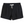 Zwarte gestreepte zwembroek met witte trekkoordsluiting, herenmode, strandkleding, comfortabele pasvorm, stijlvolle zwemshorts.