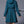 Blauwe damesjas met capuchon en zijzakken, elegante wintermode, stijlvolle knopen, warme mantel, trendy dameskleding, modieuze jas.