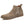 Bruine suède Chelsea boot voor heren met elastische zijkanten en lage hak. Stijlvolle herenschoen, perfect voor casual en formele gelegenheden.