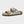 Grijze suède sandaal met twee verstelbare gespen en kurken zool, ideaal voor zomerse casual outfits. Comfortabele en stijlvolle sandalen voor dagelijks gebruik.