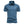 Blauwe herenpolo met korte mouwen, knoopsluiting en geborduurd logo. Stijlvolle casual kleding, perfect voor dagelijks gebruik.