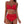 Rode bikini dames, hoge taille, gewikkeld ontwerp, strandkleding, zomer, modetrend, badmode, comfortabele pasvorm, stijlvolle zwemkleding.
