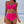 Roze bikini dames, hoge taille, strandkleding, zomer, modetrend, badmode, tweedelig, strand, zwemkleding, stijlvolle outfit, vakantie.