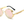 Gouden ronde zonnebril met roze getinte glazen en zwarte pootjes, retro stijl, unisex design, modieuze accessoire voor zomer en festival.