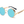 Ronde zonnebril met goudkleurig montuur en blauwe glazen, retro stijl, unisex design, modieuze accessoire voor zomer en festival.