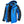 Blauwe heren ski-jas, waterdicht en winddicht, met capuchon en ritszakken. Ideaal voor snowboarden en wandelen in koude omstandigheden.