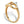 Gouden ring met sierlijke krul en ingelegde diamanten, elegant design, perfect voor verloving of speciale gelegenheden. Luxe sieraden.