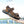 Bruine leren herensandalen met verstelbare klittenbandsluiting, comfortabele zool en ademend ontwerp, ideaal voor zomerse outdooractiviteiten.